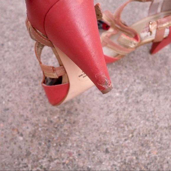 Seychelles pink & gold heels - Picture 9 of 12